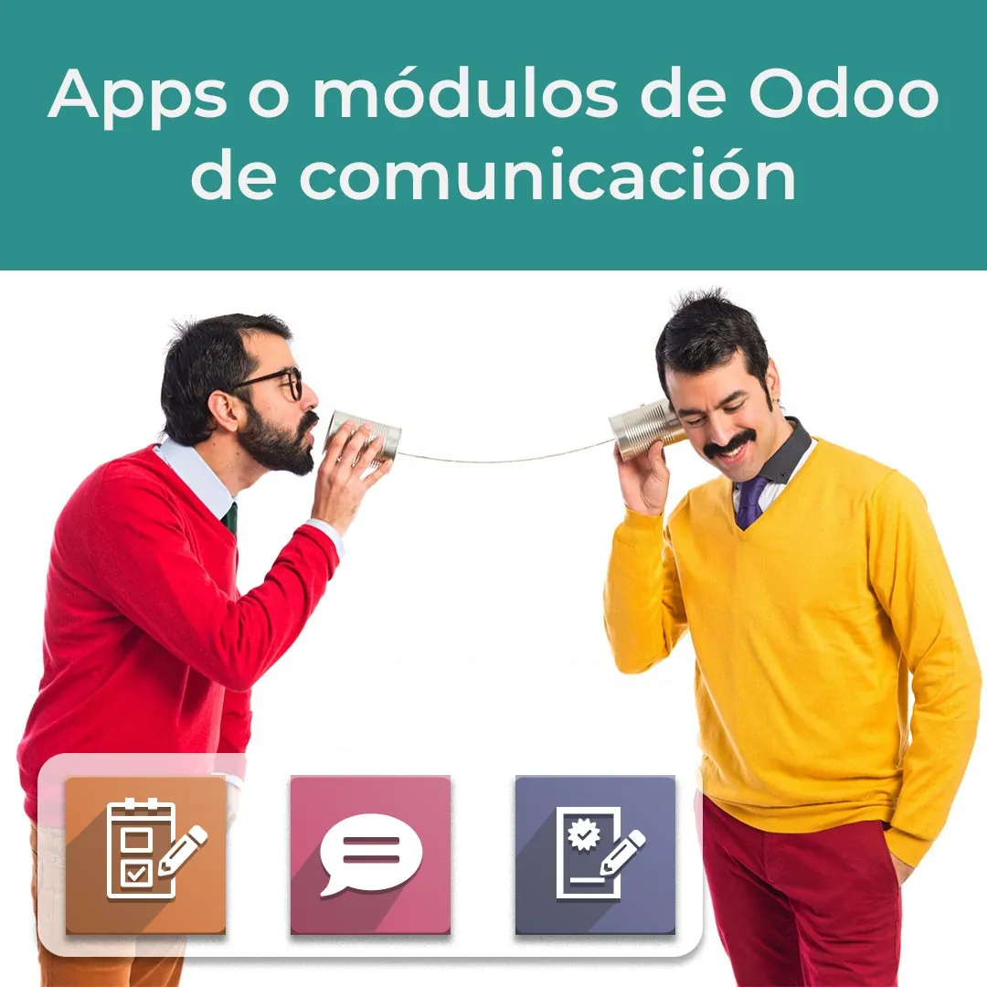 Apps o módulos de Odoo de comunicación