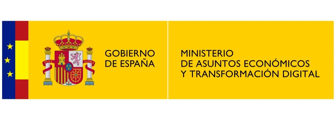 Logo del Ministerio de Asuntos Económicos y Transformación Digital del Gobierno de España