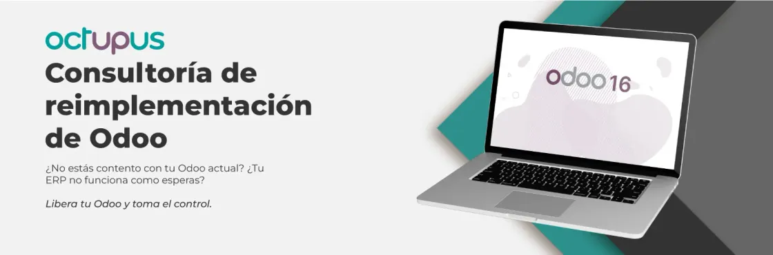 Banner de Consultoría de reimplementación de Odoo