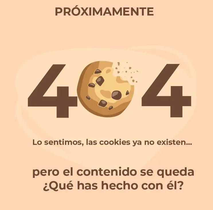 Infografía sobre el no funcionamiento de las Cookies en la web