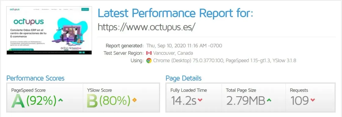test gtmextrx a octupus.es