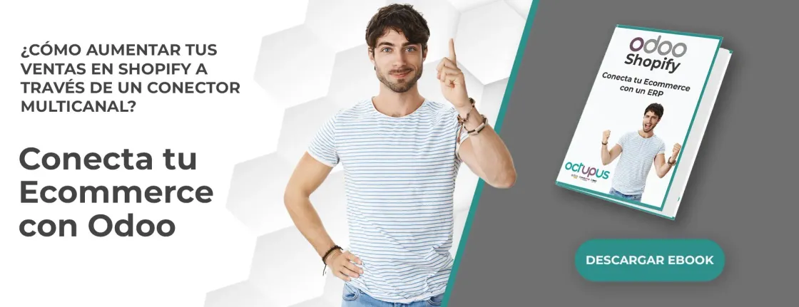 Banner que lanza la siguiente pregunta: ¿Cómo aumentar tus ventas en Shopify a través de un conector multicanal?