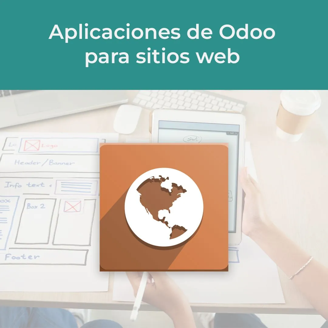 Aplicaciones de Odoo para sitios web