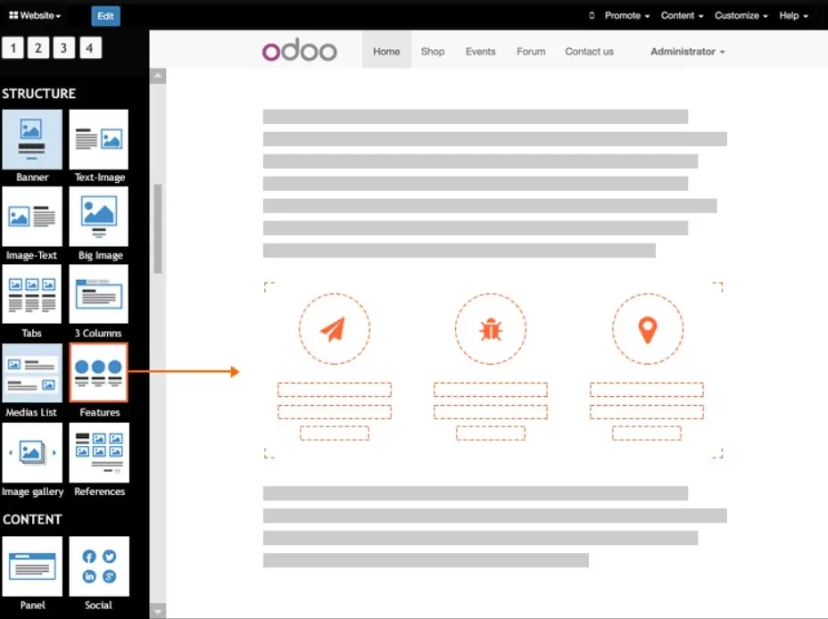 Odoo blog