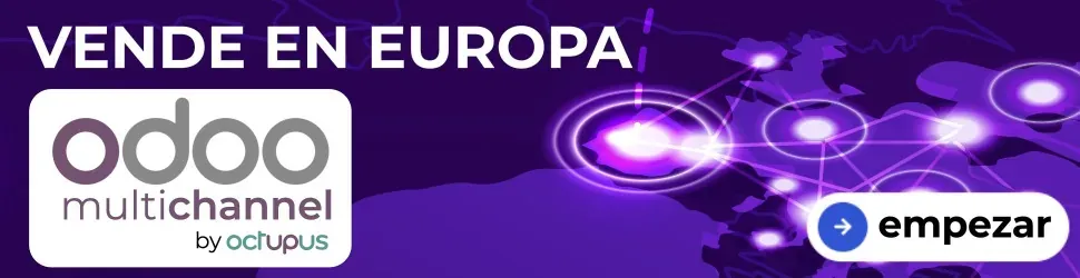 Banner sobre Vende en Europa Odoo Multichannel by Octupus