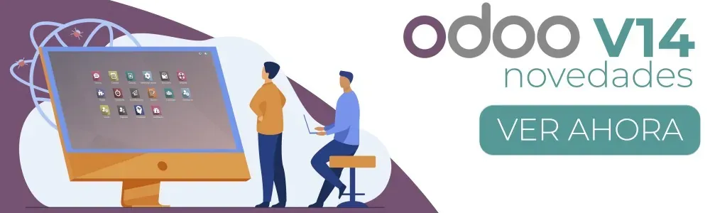 Banner de Odoo 14 Novedades