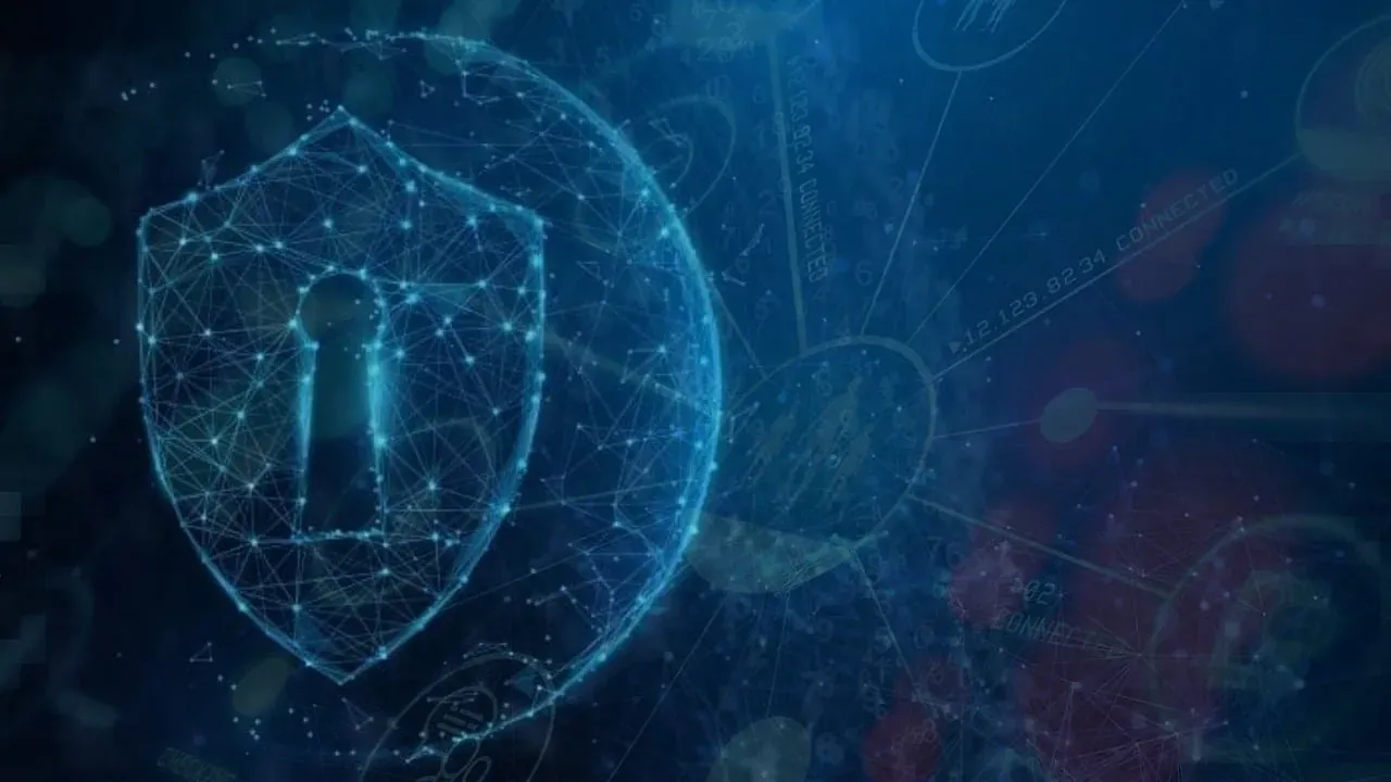 Imagen que muestra un escudo de ciberseguridad
