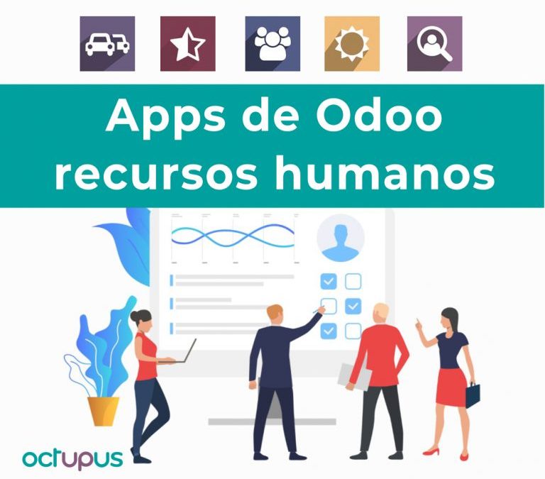 Apps o módulos de Odoo de recursos humanos.