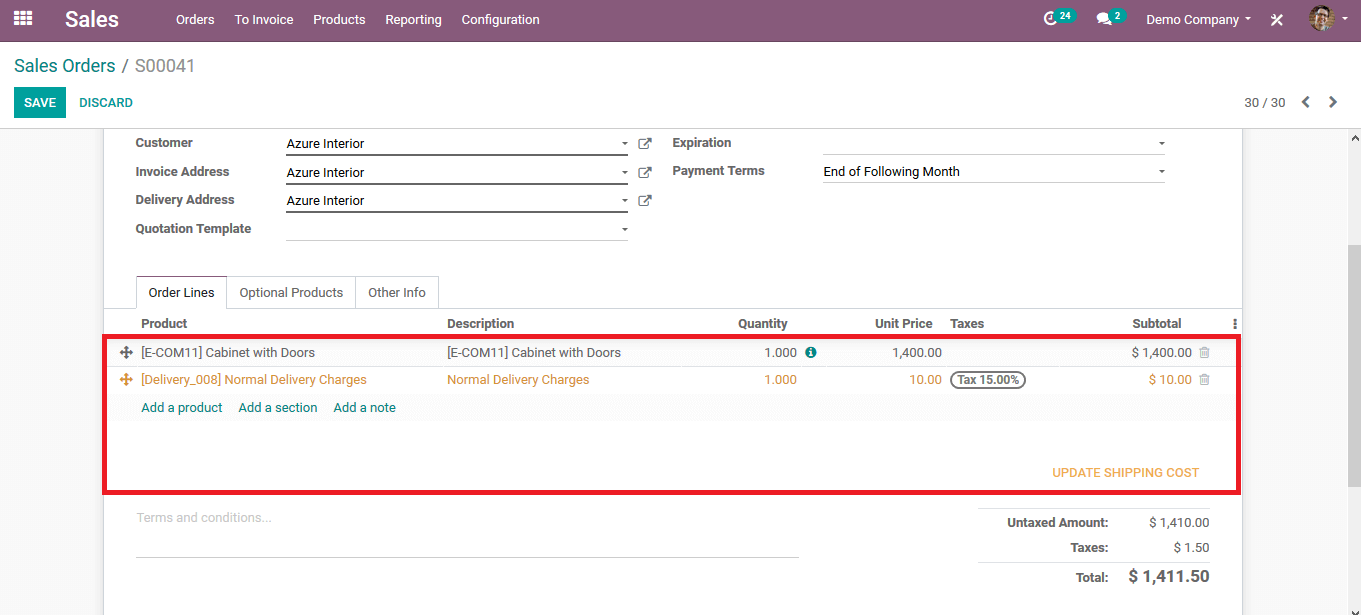 error-de-configuración-de-asignación-del-precio-de-envío-Odoo-Ventas