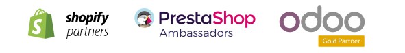 Octupus es partner gold de Odoo en España, así como de Shopify y Prestashop octupus partners odoo gold shopify prestashop 2021