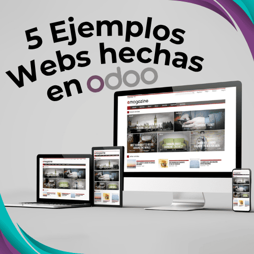 Imagen destacada del artículo: "Crear una página web con Odoo: 5 ejemplos para inspirarte"