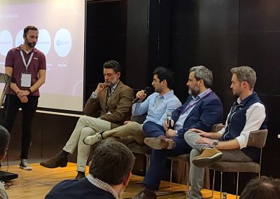 Segio González hablando en el evento Odoo Roadshow 2023