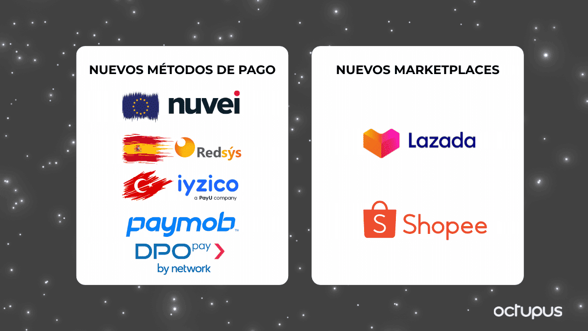 Nuevas formas de pago y marketplace en Odoo 19