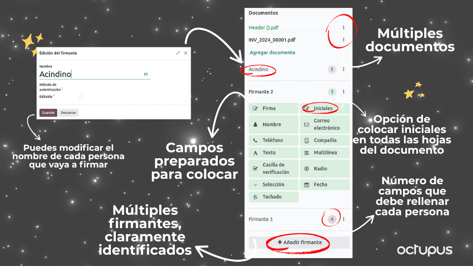 Explicación de las novedades del módulo de Firmas