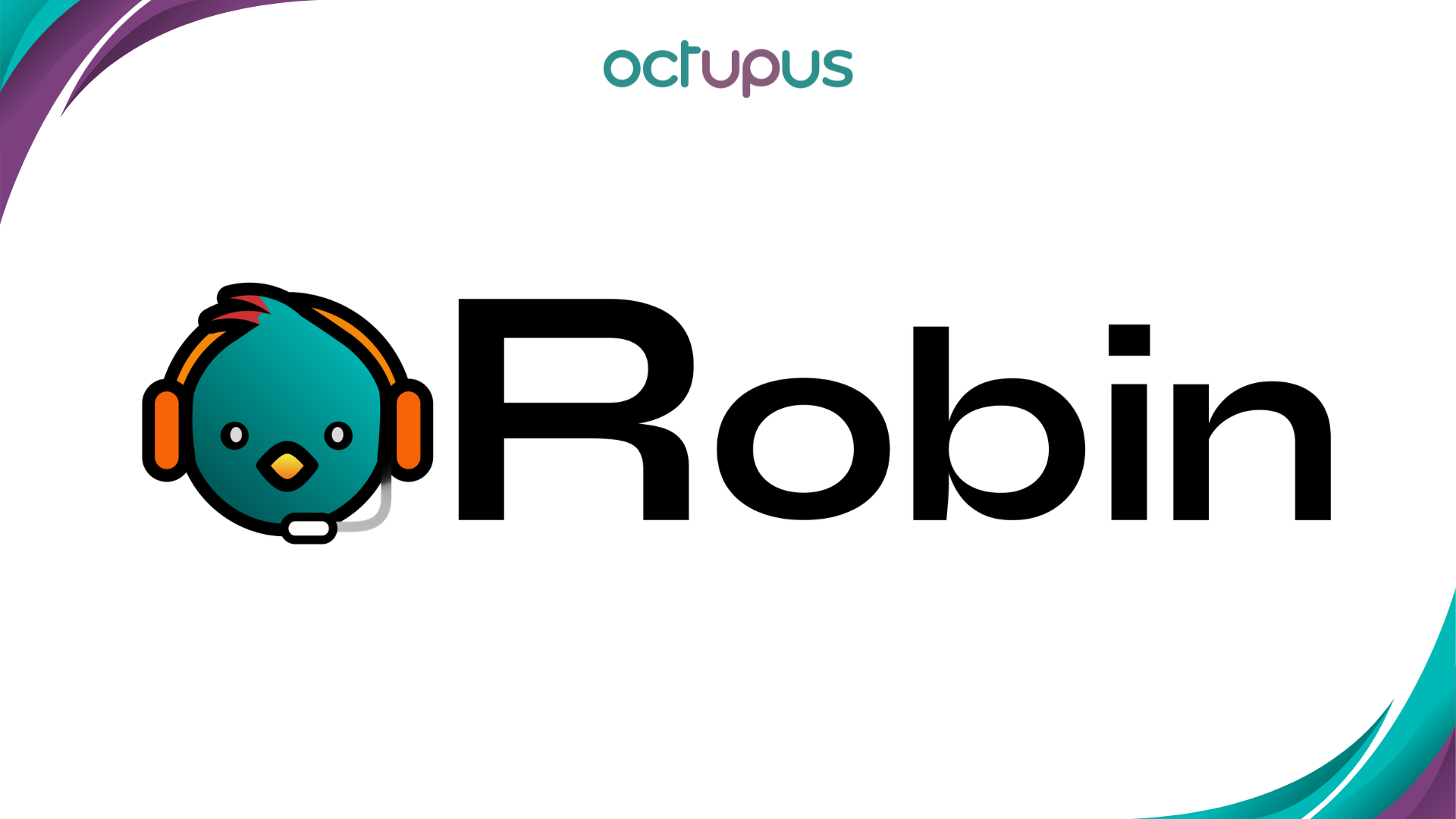 El logo de Robin AI, por Octupus, partner gold de Odoo.